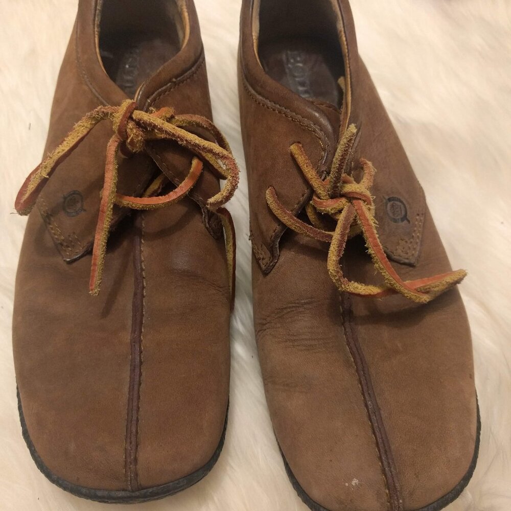 Born Oxford Nubuck Leather Shoes